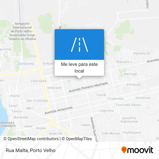 Rua Malta mapa