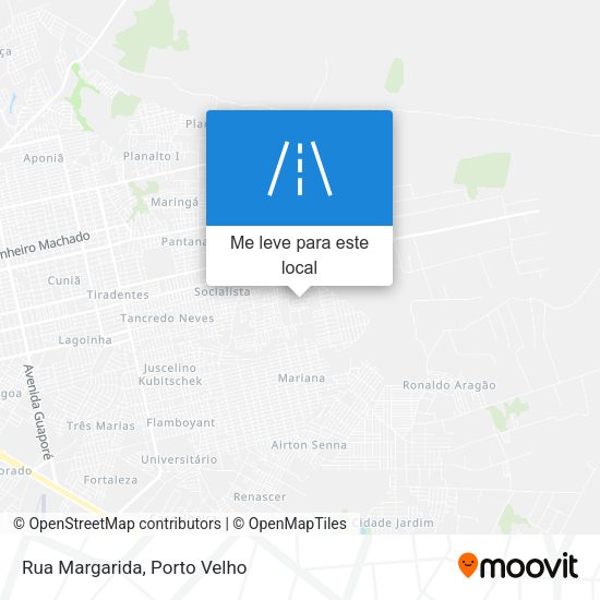 Rua Margarida mapa