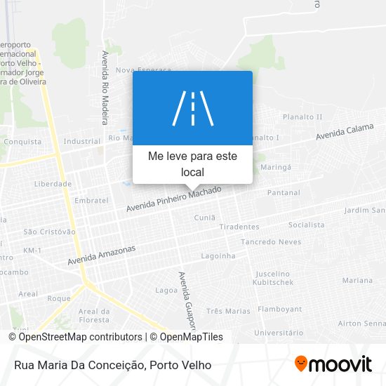 Rua Maria Da Conceição mapa