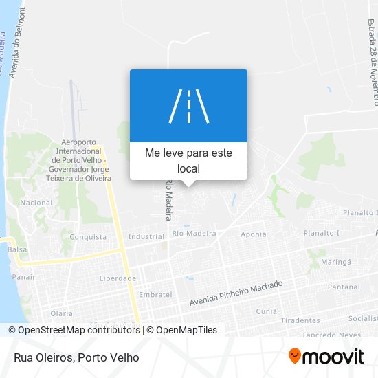 Rua Oleiros mapa