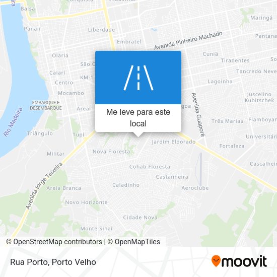 Rua Porto mapa