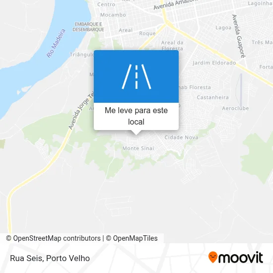 Rua Seis mapa