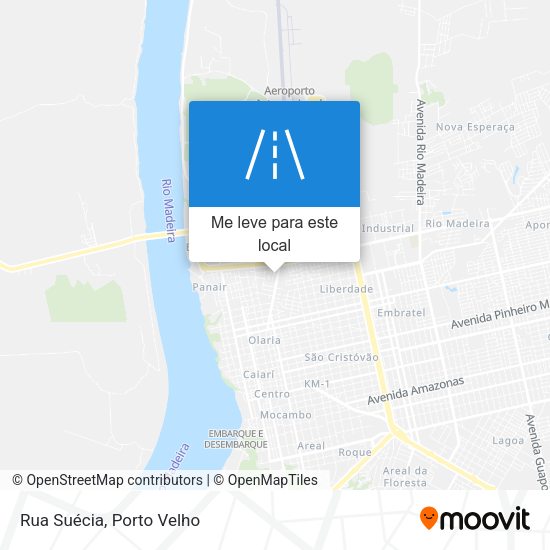 Rua Suécia mapa