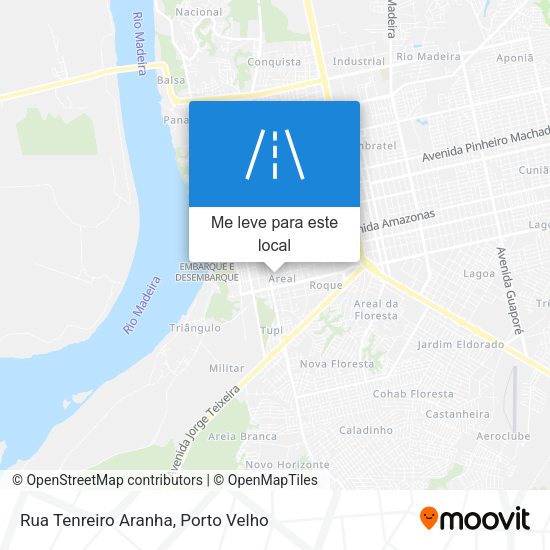 Rua Tenreiro Aranha mapa