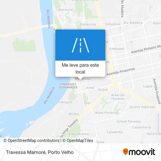 Travessa Mamoré mapa