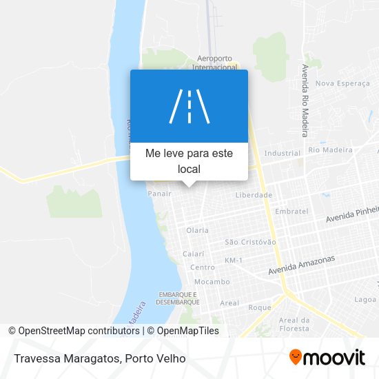 Travessa Maragatos mapa