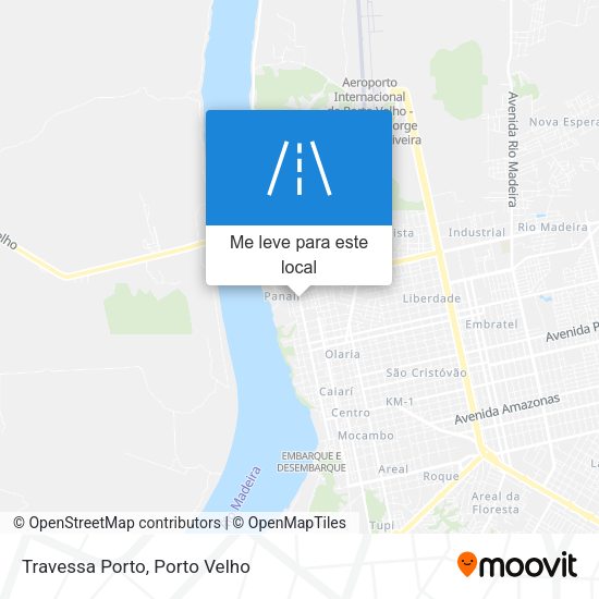 Travessa Porto mapa