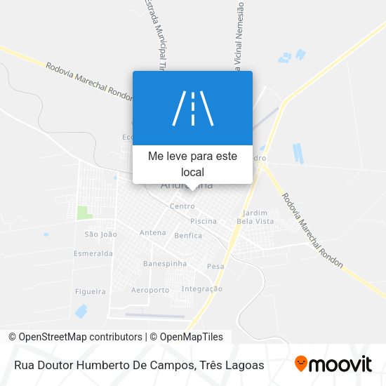 Rua Doutor Humberto De Campos mapa