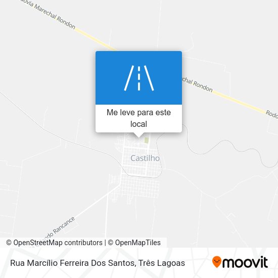 Rua Marcílio Ferreira Dos Santos mapa