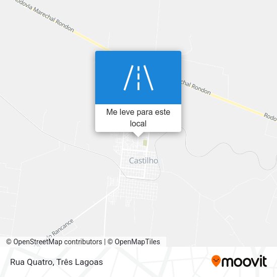 Rua Quatro mapa