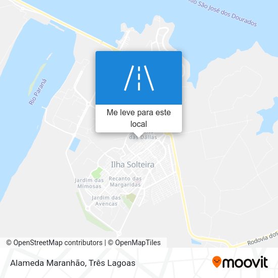 Alameda Maranhão mapa