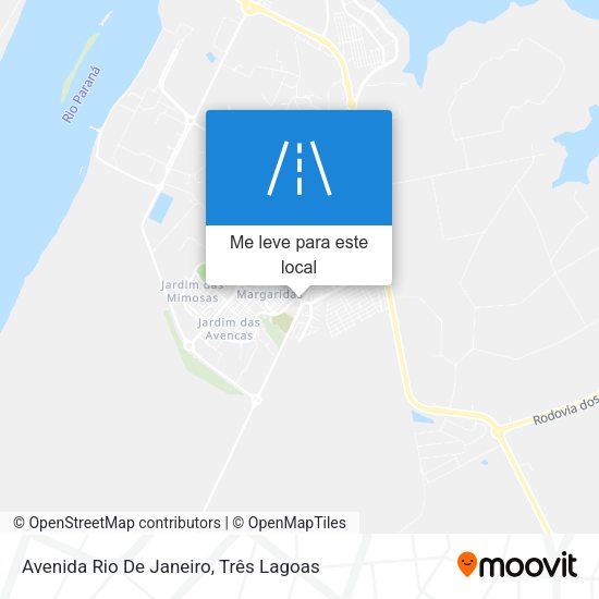 Avenida Rio De Janeiro mapa