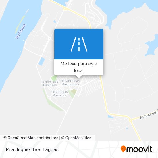 Rua Jequié mapa