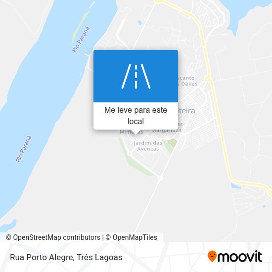 Rua Porto Alegre mapa