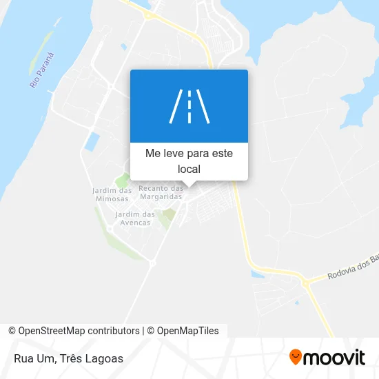 Rua Um mapa
