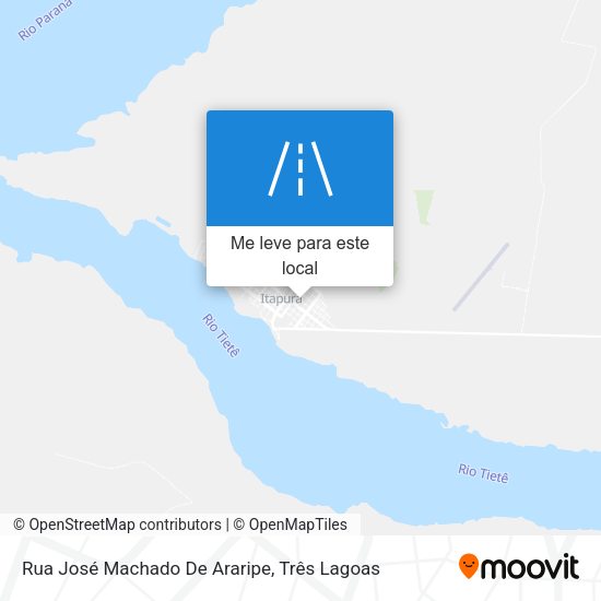 Rua José Machado De Araripe mapa