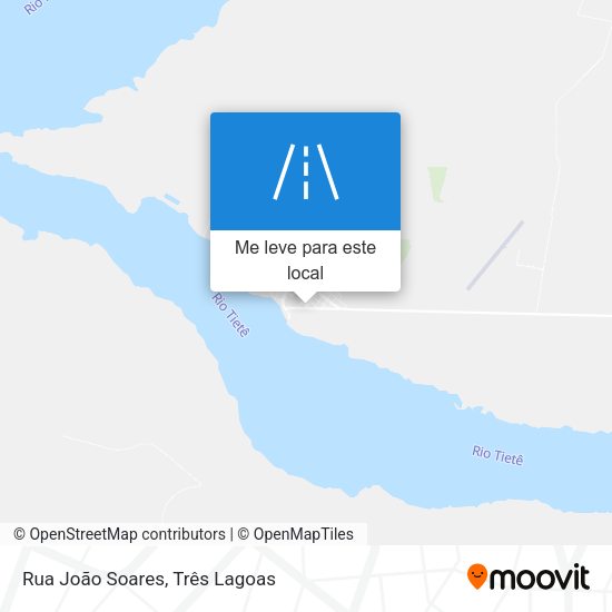 Rua João Soares mapa