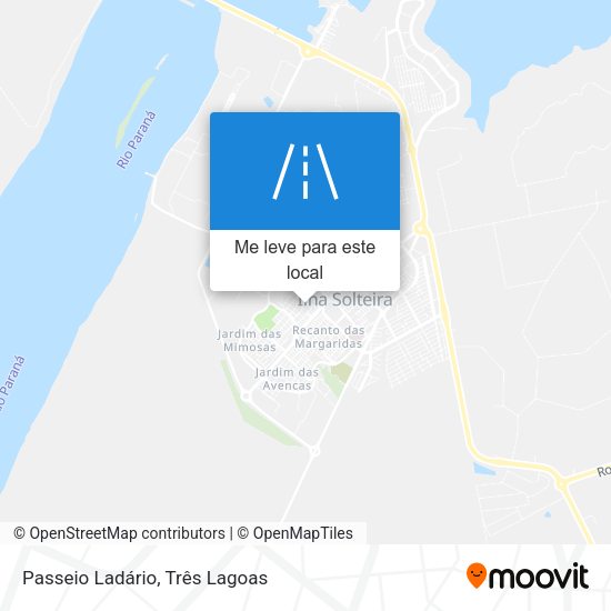 Passeio Ladário mapa