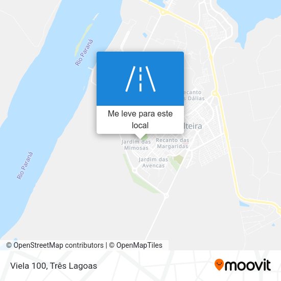 Viela 100 mapa