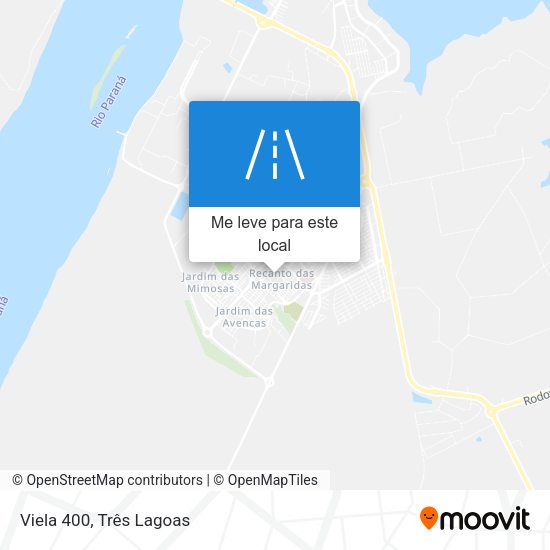 Viela 400 mapa