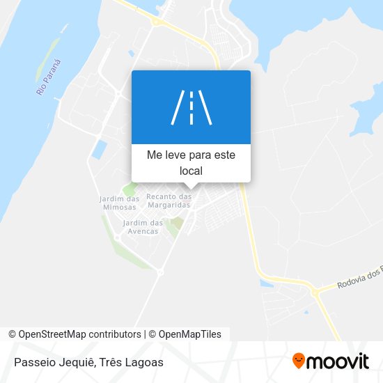 Passeio Jequiê mapa