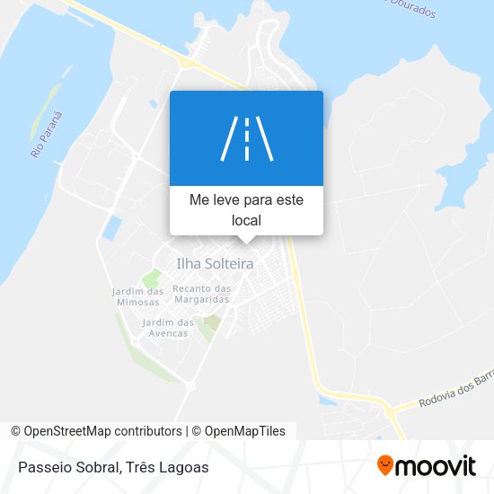 Passeio Sobral mapa