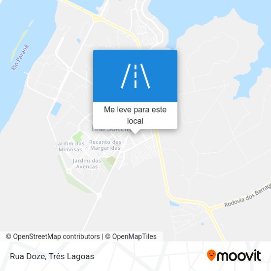 Rua Doze mapa
