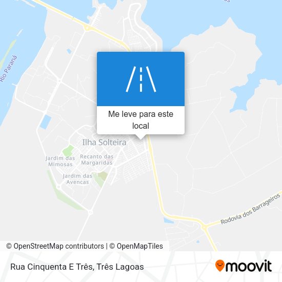 Rua Cinquenta E Três mapa