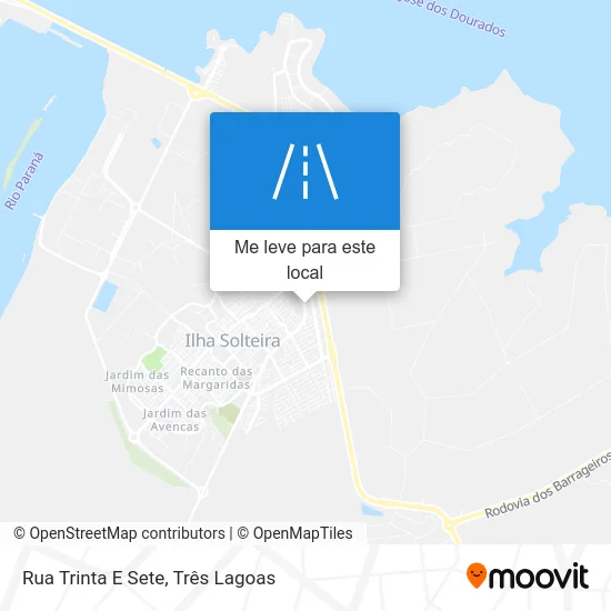 Rua Trinta E Sete mapa