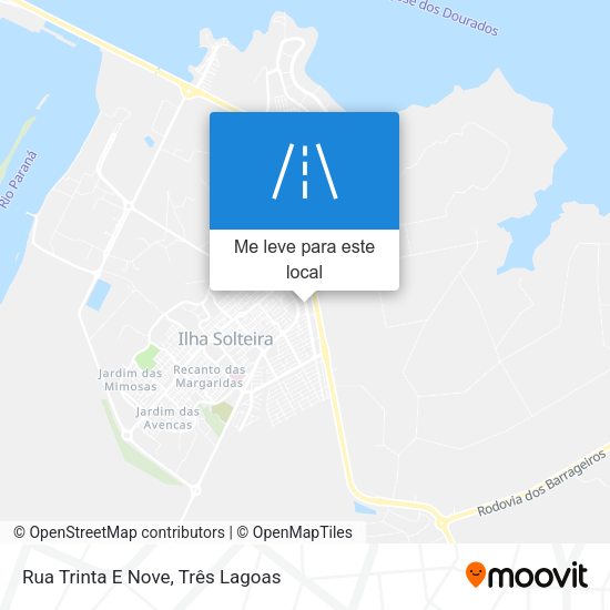 Rua Trinta E Nove mapa