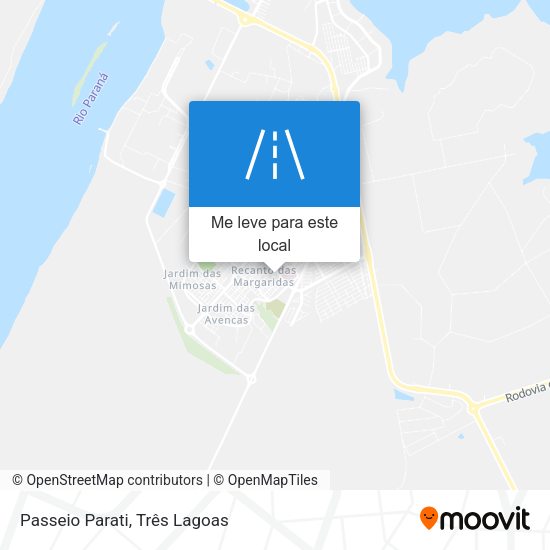 Passeio Parati mapa
