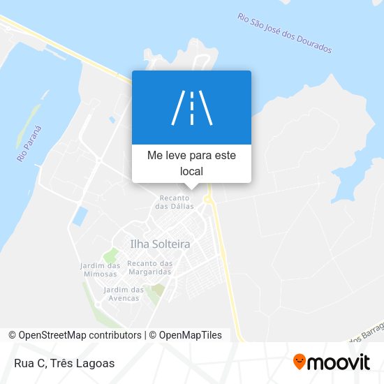 Rua C mapa