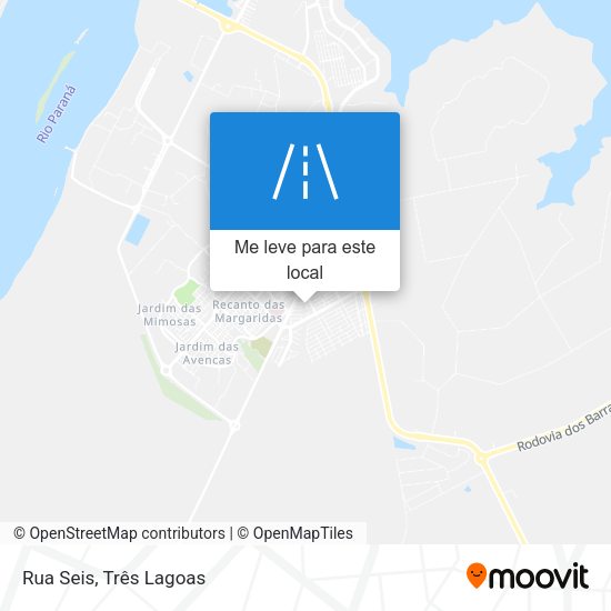 Rua Seis mapa