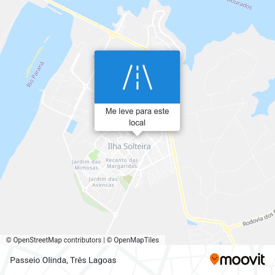 Passeio Olinda mapa