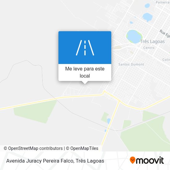 Avenida Juracy Pereira Falco mapa