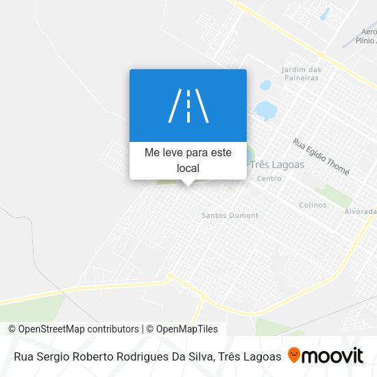 Rua Sergio Roberto Rodrigues Da Silva mapa
