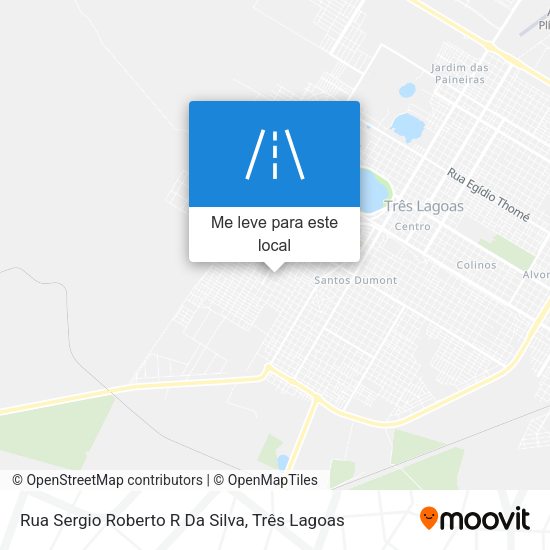 Rua Sergio Roberto R Da Silva mapa