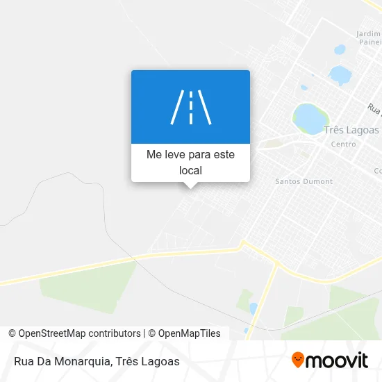 Rua Da Monarquia mapa