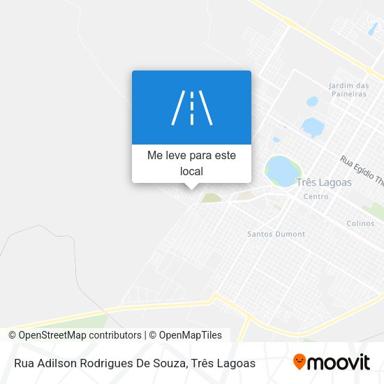 Rua Adilson Rodrigues De Souza mapa