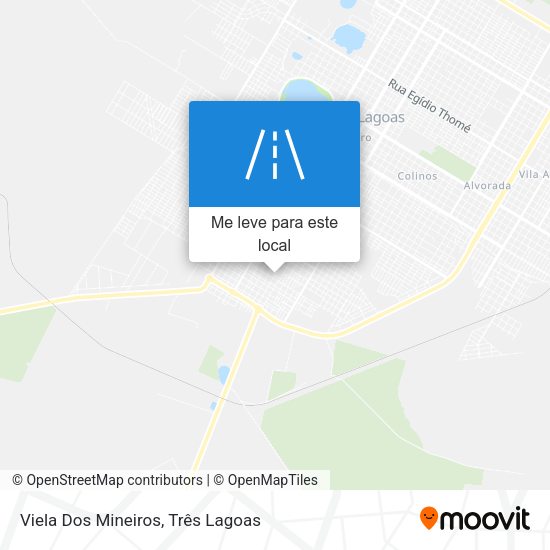 Viela Dos Mineiros mapa