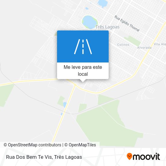 Rua Dos Bem Te Vis mapa