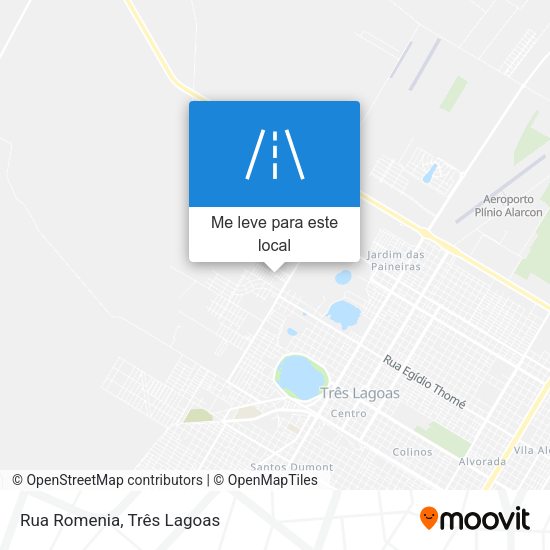 Rua Romenia mapa