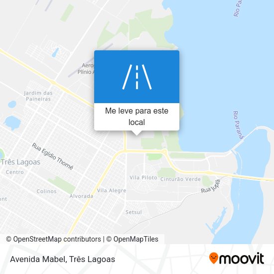 Avenida Mabel mapa