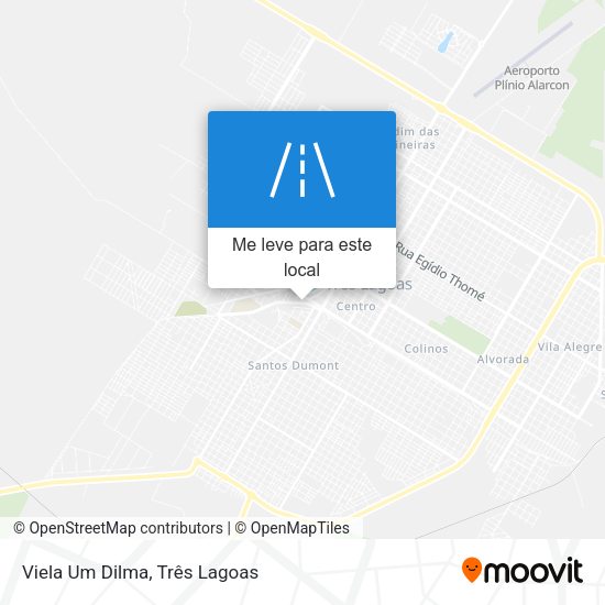 Viela Um Dilma mapa