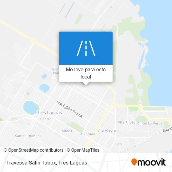 Travessa Salin Tabox mapa