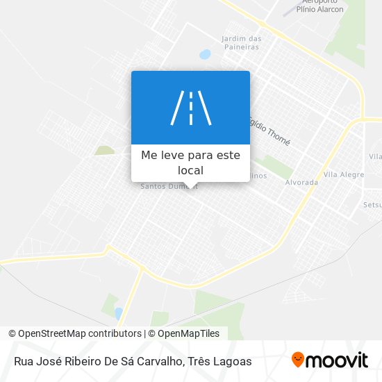 Rua José Ribeiro De Sá Carvalho mapa