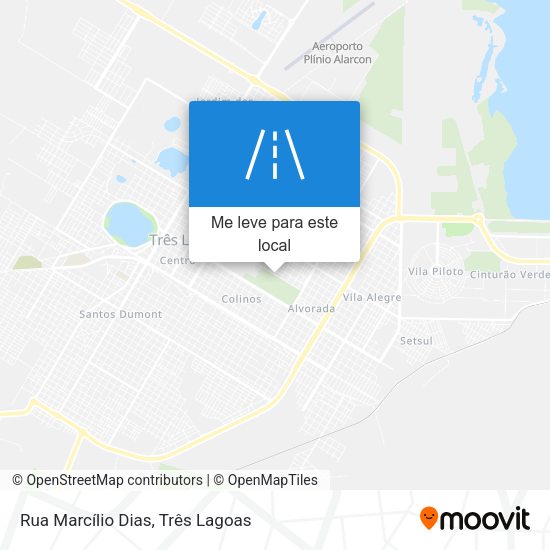 Rua Marcílio Dias mapa