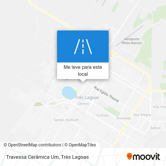 Travessa Cerâmica Um mapa