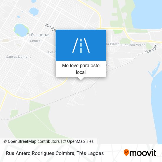 Rua Antero Rodrigues Coimbra mapa