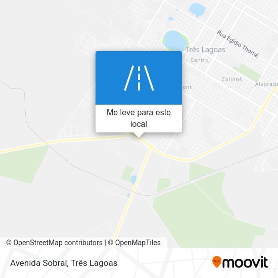 Avenida Sobral mapa